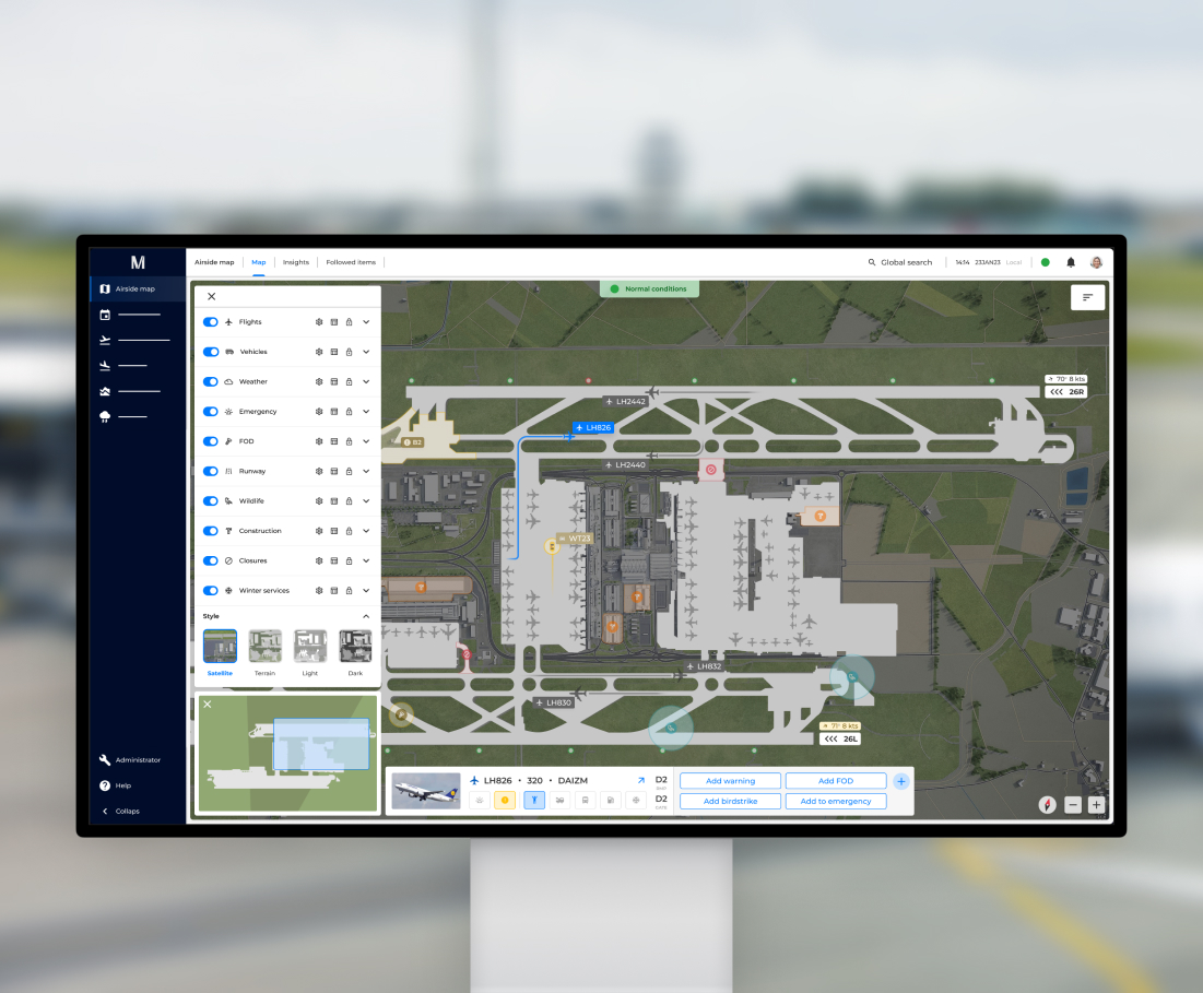 Airside management
